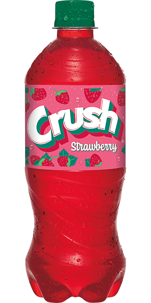 Strawberry Crush Soda Logo